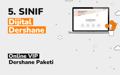 5. Sınıf Dijital Dershane VIP Eğitim Paketi