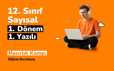 12. Sınıf 1. Dönem 1. Yazılı Sayısal Hazırlık Paketi
