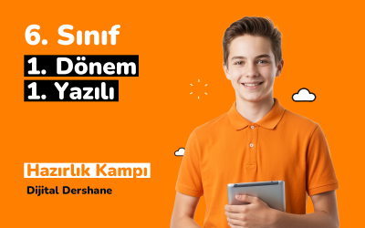 6. Sınıf 1. Dönem 1. Yazılı Hazırlık Paketi