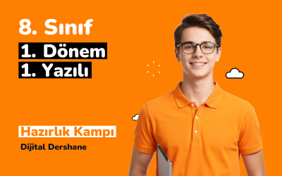8. Sınıf 1. Dönem 1. Yazılı Hazırlık Paketi
