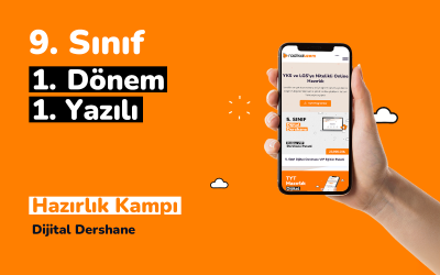 9. Sınıf 1. Dönem 1. Yazılı Hazırlık Paketi